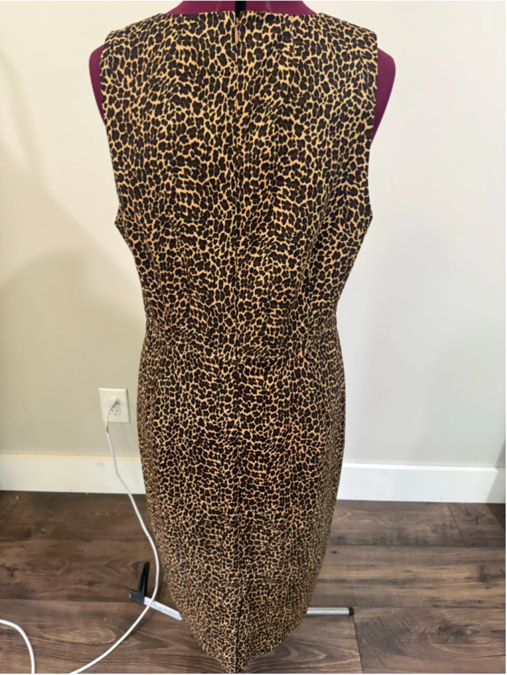 J. Crew Leopard Sheath Dress Fall 12